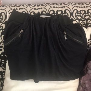 Sans Souci, navy skirt